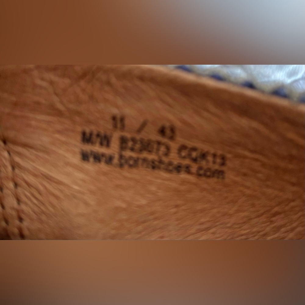 Born Blue Snakeskin Pattern Clogs - image 8